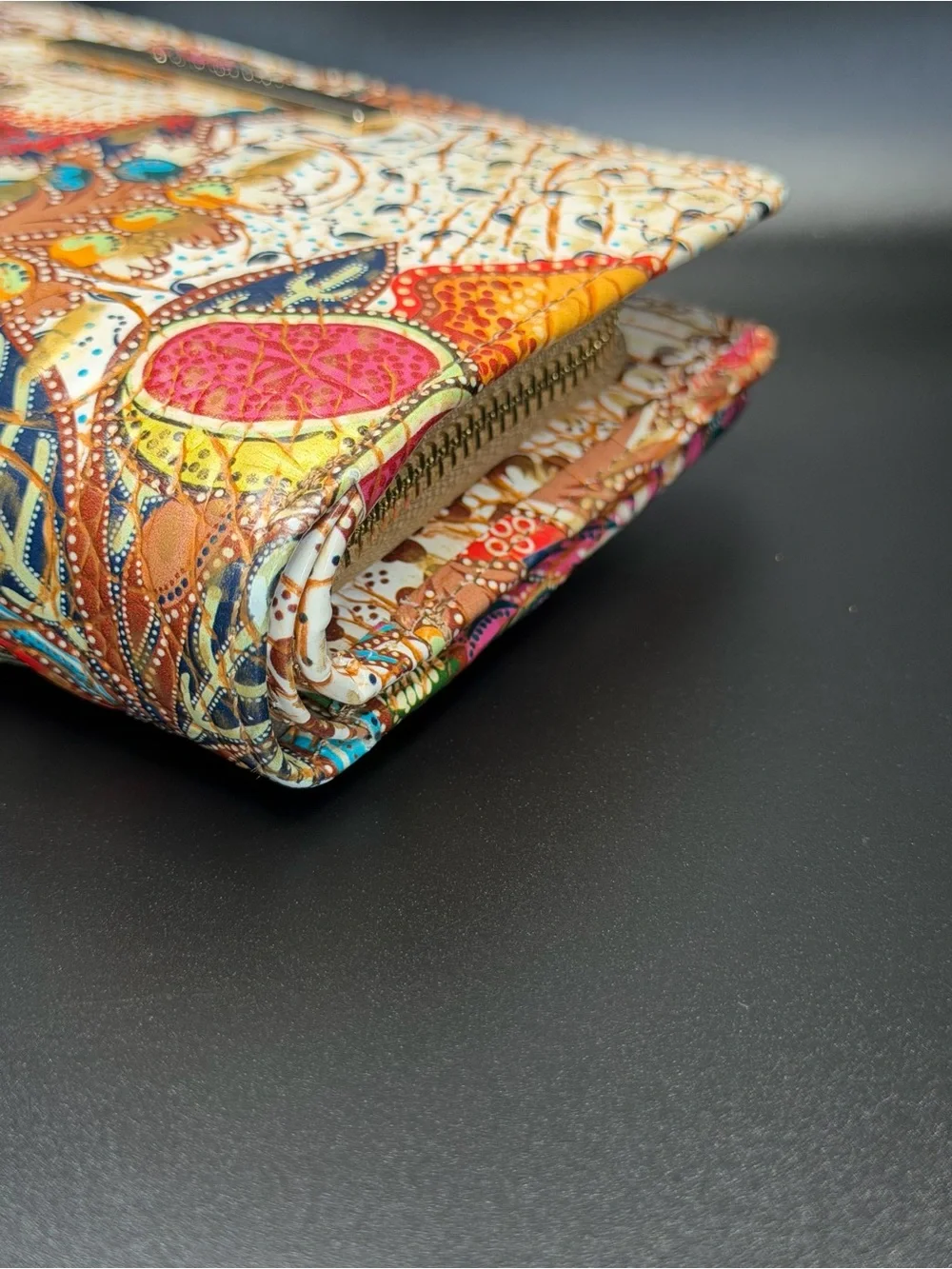 Brahmin Limited Edition Boho‎ 2010’s Marketplace Melbourne Hannah Wallet EUC
